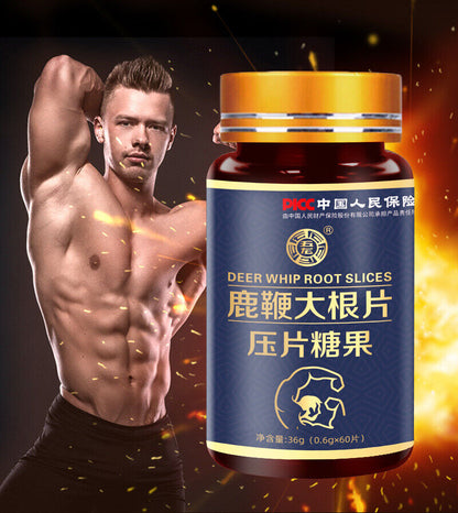 Men 's Deer Whip Tablets Black Truffle and Polygonati Rhizoma Tablet Candy