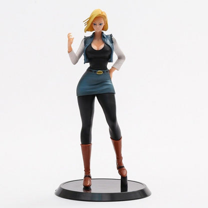 Dragon Ball Android NO.18 Battle Version PVC Action Figure Model Toy Statue Gift