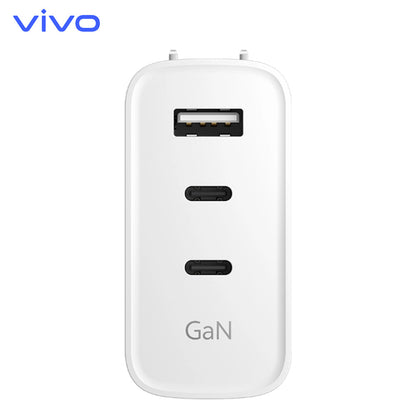 Original vivo 120W Dual Type-C Multi-port Flash Charge Charger Kit with 1m Cable