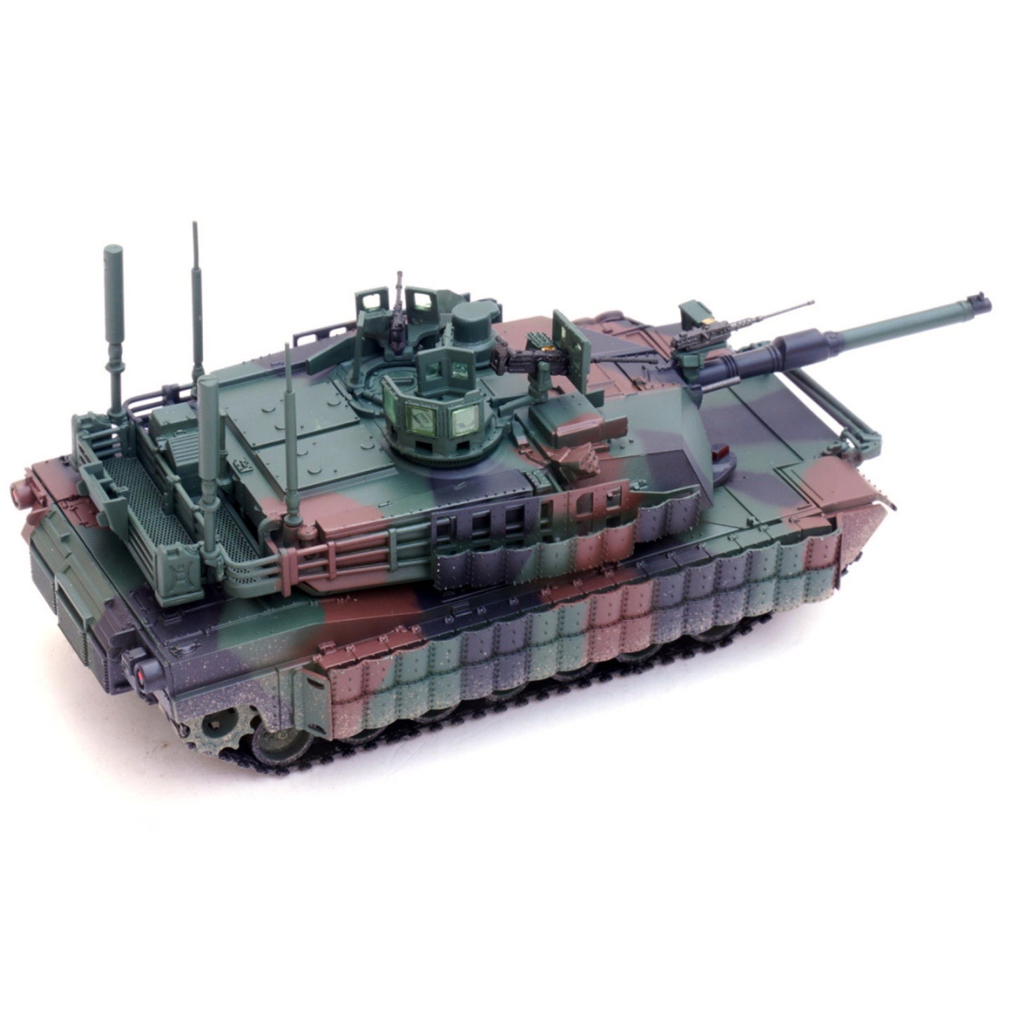 13.5cm Diecast 1/72 US M1A2 TUSK II Abrams Main Battle Tank Model Collection