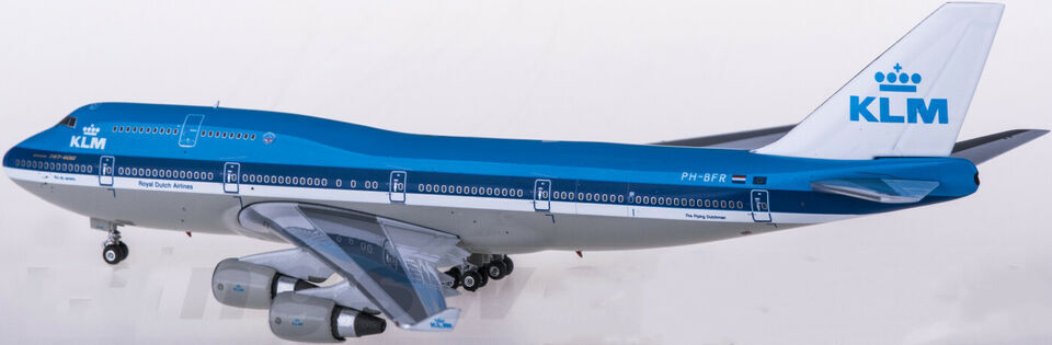 1:400 Phoenix KLM BOEING 747-400 Passenger Airplane Diecast Aircraft Plane Model
