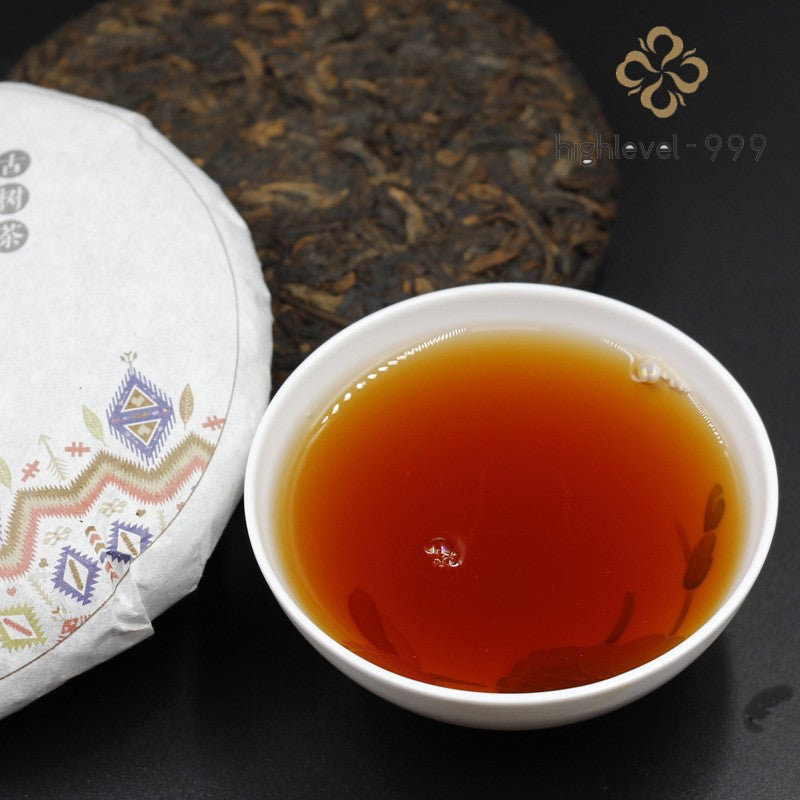 100g Ripe Pu'er Tea Cake 2015 Yunnan Xigui Aged Small Compressed Dried Leaf Tea