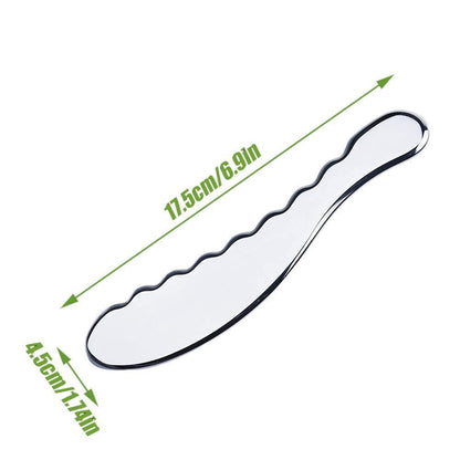Gua Sha Massagers Stainless Steel Muscles Scraper Physical Therapy Scraping Tool