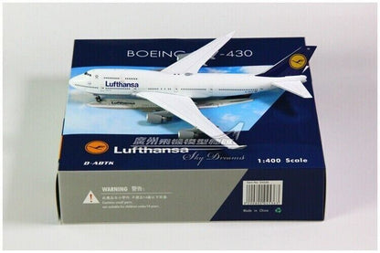 1:400 Phoenix Lufthansa BOEING 747-400 Passenger Airplane Diecast Aircraft Model
