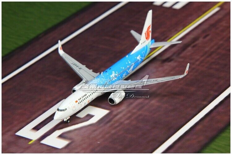 1:400 JC Wings AIR CHINA BOEING 737-800 Passenger Plane Diecast Aircraft Model