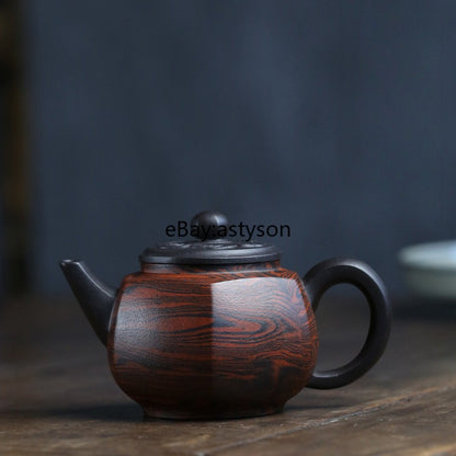 Full Handmade Tea Pot Real Yixing Zisha Tea Pot Marked 310ml Chinese Craftsman