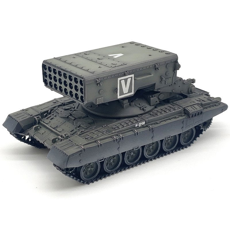ARTISAN 1/72 Russian-Ukrainian TOS-1A Flamethrower Tank Finished Model Ornament