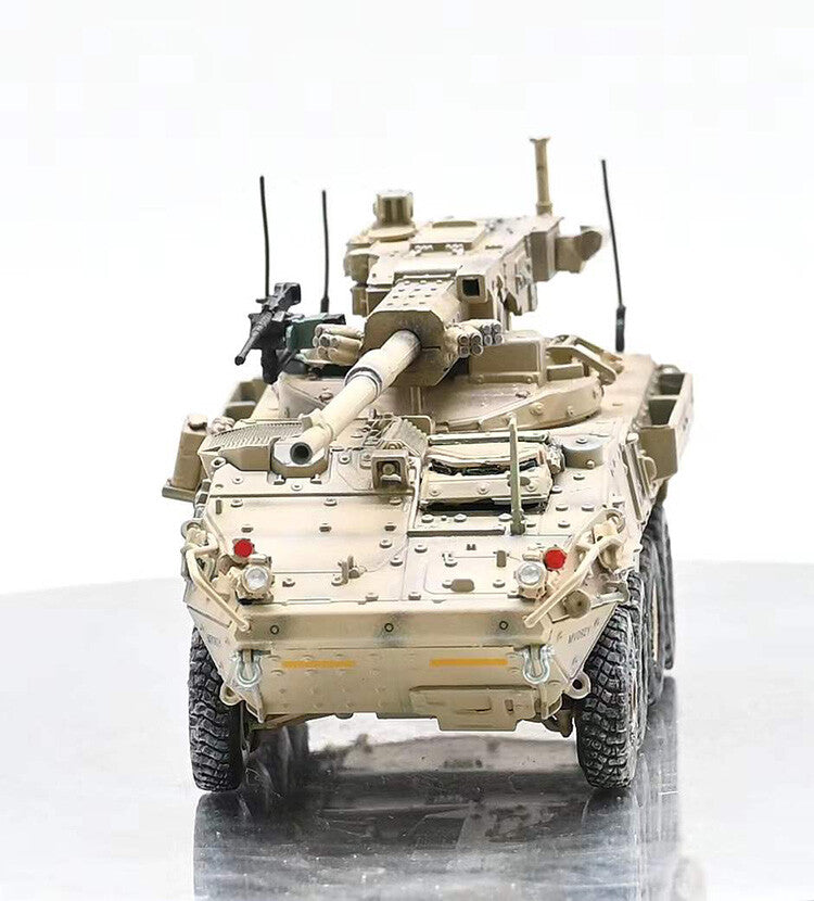 1/72 US M1128 Stryker Mobile Artillery Tank Model Sand