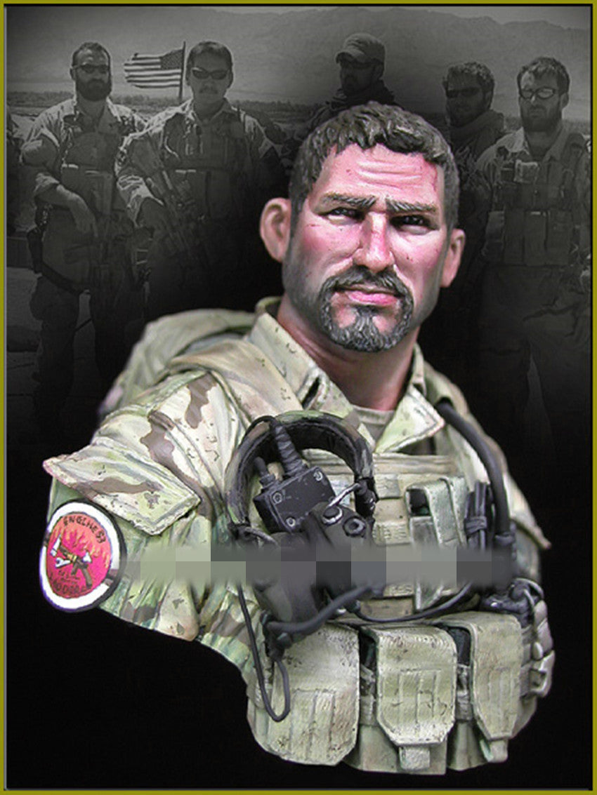 1/10 resin figure bust model garage kit US Navy Seal Soldier Bust 108 resin kit