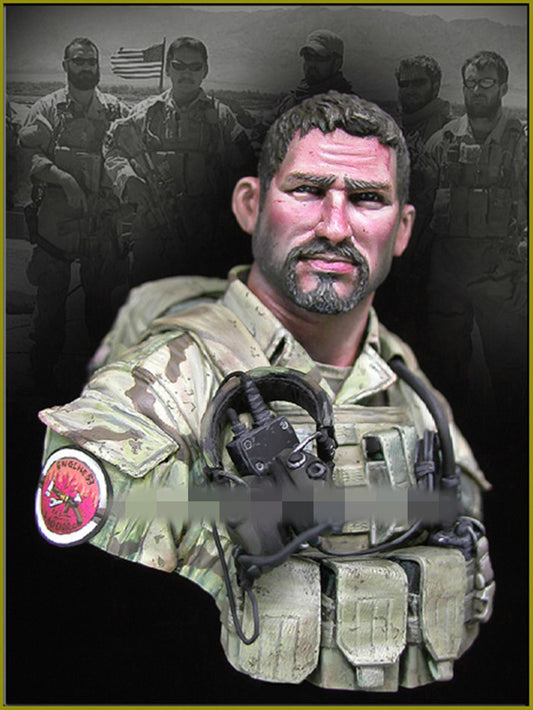 1/10 resin figure bust model garage kit US Navy Seal Soldier Bust 108 resin kit