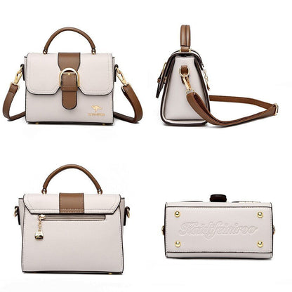 Women Fashion Handbag Purse Genuine Leather Shoulder Crossbody Flap Totes Bags