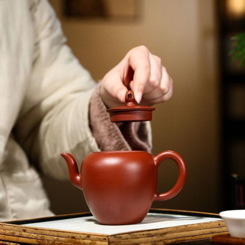 Original Ore Real Yixing Zisha Dahongpao Clay Tea Pot Marked Handmade Master Pot