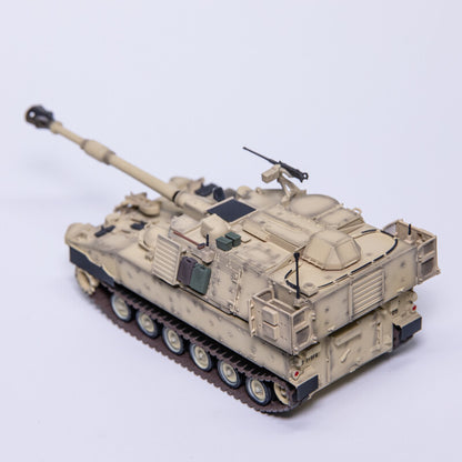 T-MODEL 1/72 US M109A7 self-propelled howitzer model 155mm gun sand color