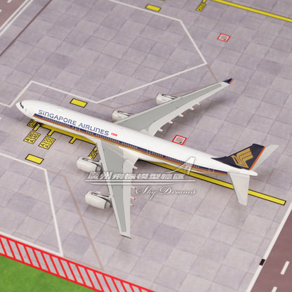 1:400 Phoenix SINGAPORE AIRLINES AIRBUS A340-500 Airplane Diecast Aircraft Model