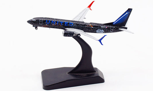 1:400 JC Wings UNITED BOEING B737-800 Passenger Airplane Diecast Plane Model