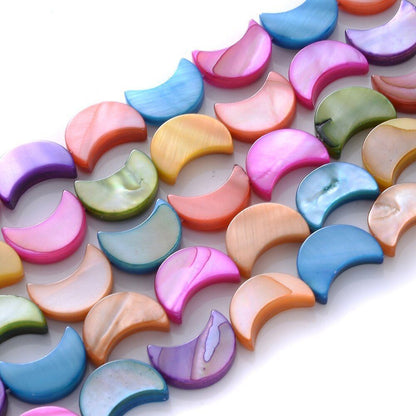 30-34pcs 8x11mm Natural Shell Spacer Beads Jewelry Making Bracelet Necklace DIY