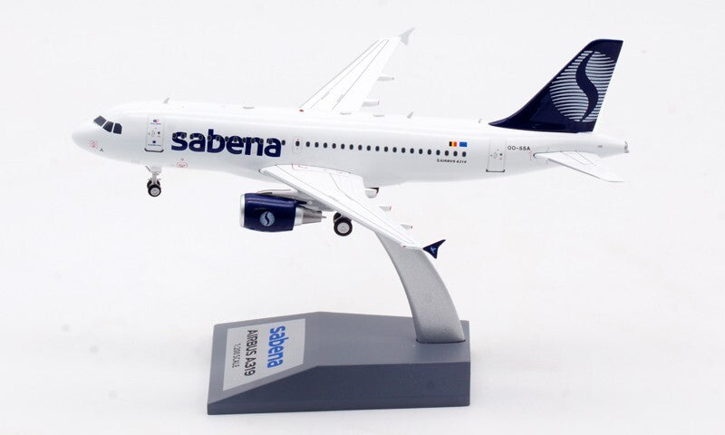 1:200 InFlight Sabena AIRBUS A319 Passenger Airplane Diecast Aircraft Model