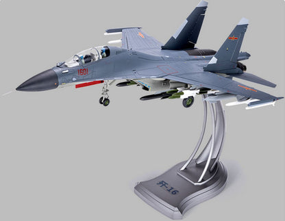 1:32 72CM J-16 Multirole Fighter Airplane Diecast Military Plane Aircraft Model