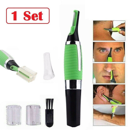 Depiladora de Hombre Luz LED Cortadora de Cabello Pelo Electrica Mini Afeitadora