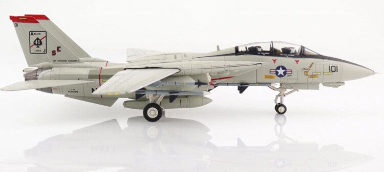 1:72 HM Grumman F-14A "Queen of Spades" VF-41 "Black Aces",Fighter Diecast Model