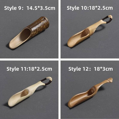 Natural Bamboo Tea Spoon/Tea Ceremony Accessories/Kung Fu Tea Tools