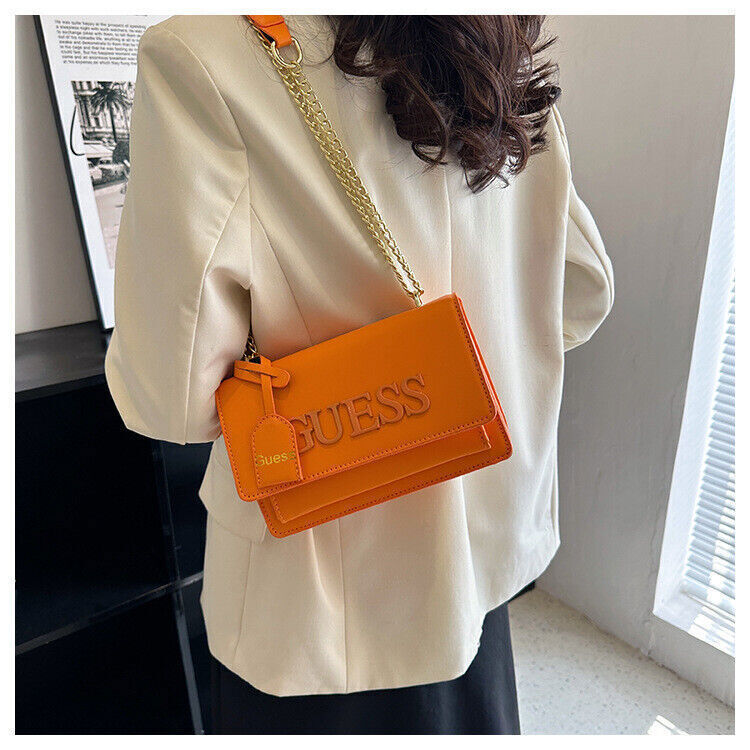 Womens Luxury Designer Leather Guess* Shoulder Messenger Crossbody Handbags Bags