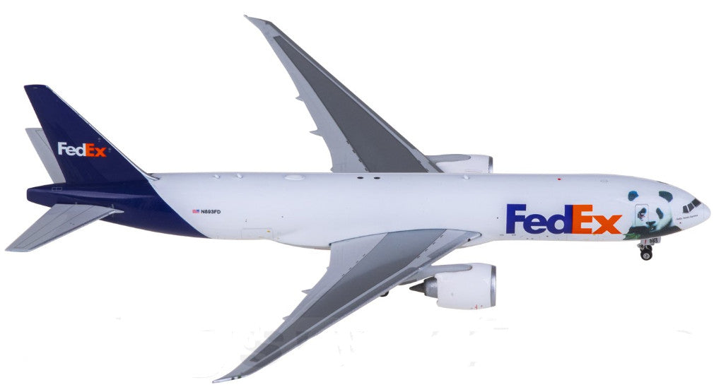 1:400 Phoenix FedEx Boeing 777-200LRF Passenger Airplane Diecast Aircraft Model