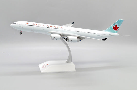 1:200 34CM JC WINGS Air Canada AIRBUS A340-500 Airplane Diecast Aircraft Model