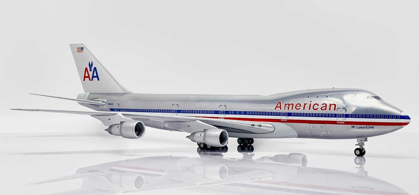 1:200 JC Wings American Airlines BOEING B747-100 Airplane Diecast Aircraft Model