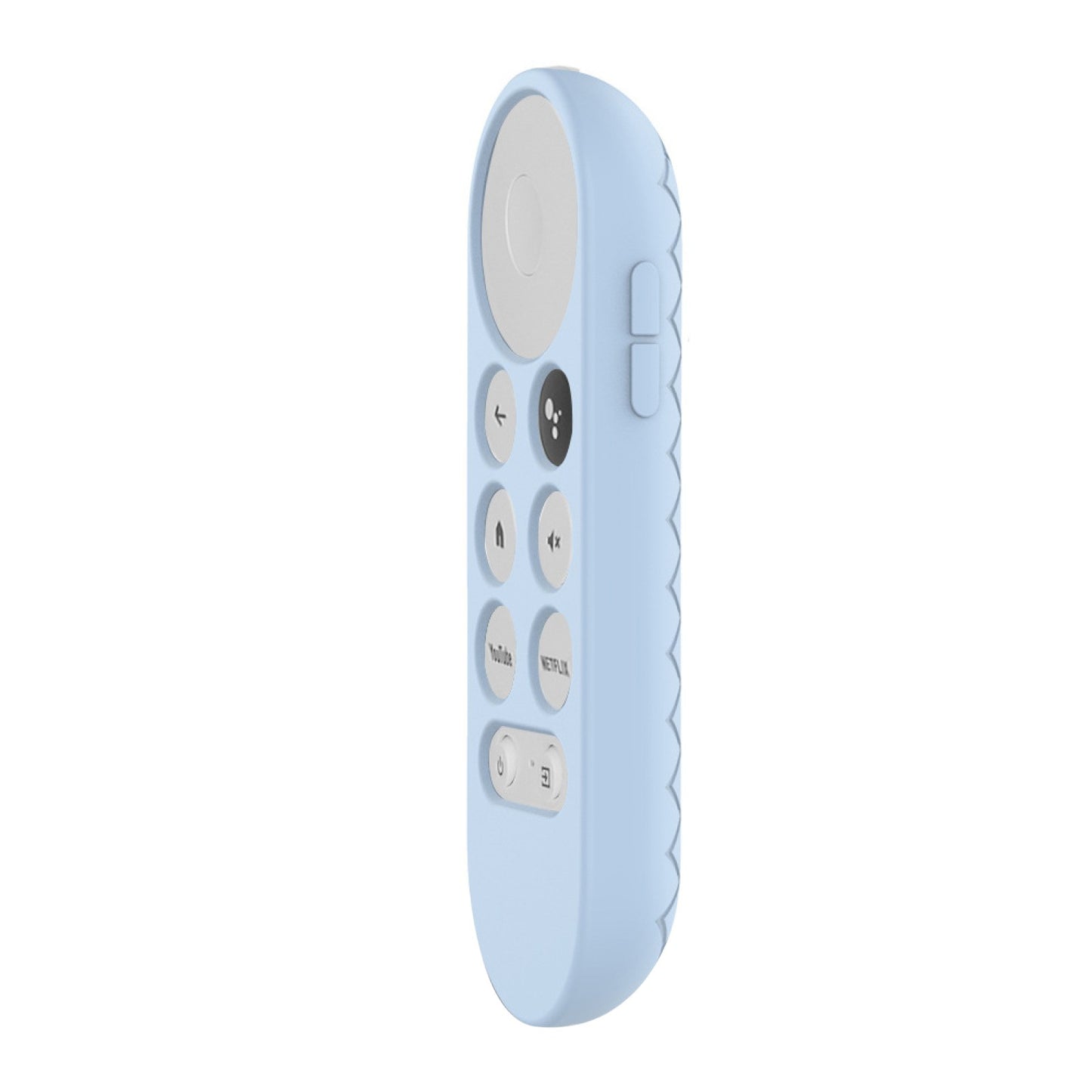 Blue Silicone Case Cover Shell For Google Chromecast TV 2020 Voice Remote A