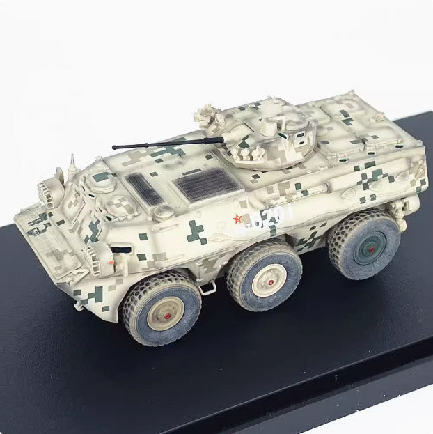 1:72 UNISTAR ZSL-92B Wheeled Armored Fighting Vehicle Diecast Tanks Armor Model