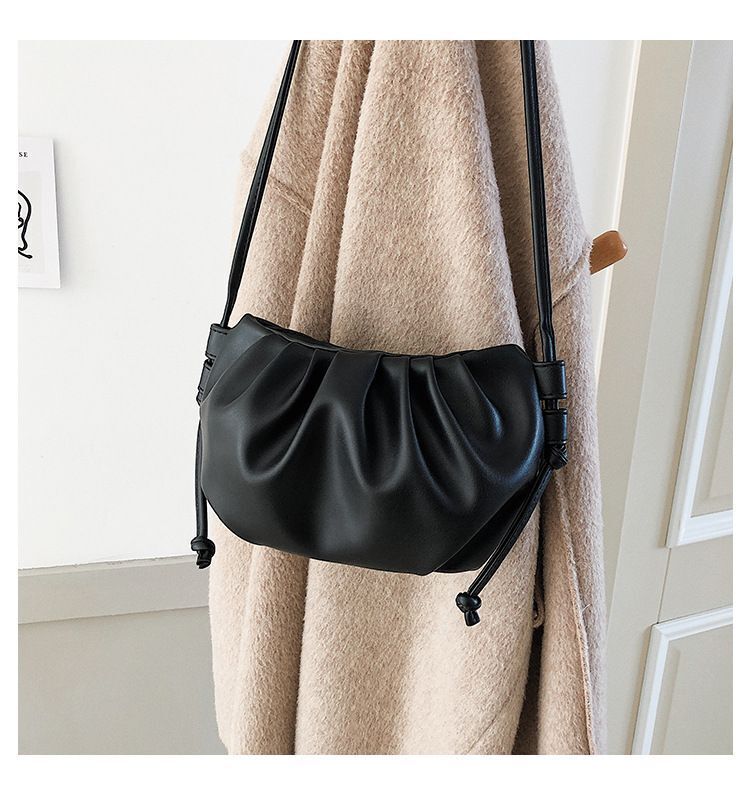 Retro Messenger Cloud Bag Crossbody Shoulder Tide Handbag Clutch Pouch Versatile
