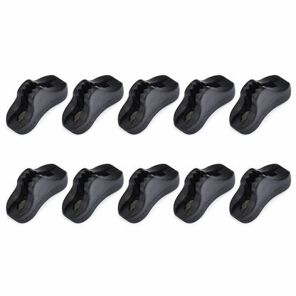 10/20Pcs Tent Awning Rope Buckles Fastener Adjuster Non-Slip Cord Camping Tools
