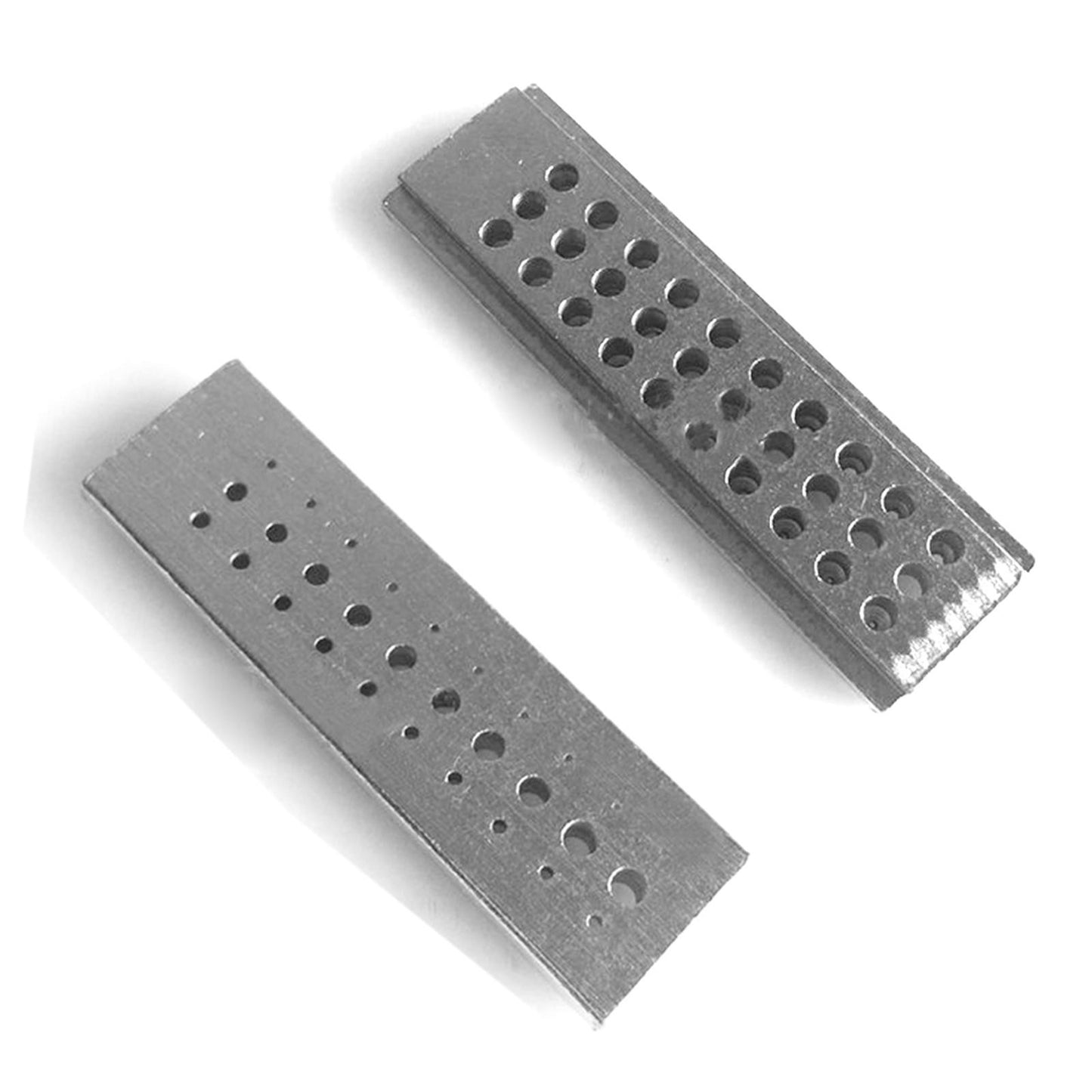 30 Holes Riveting Drilling Staking Punch Block Plate Watch Jewelry Repair Tool f