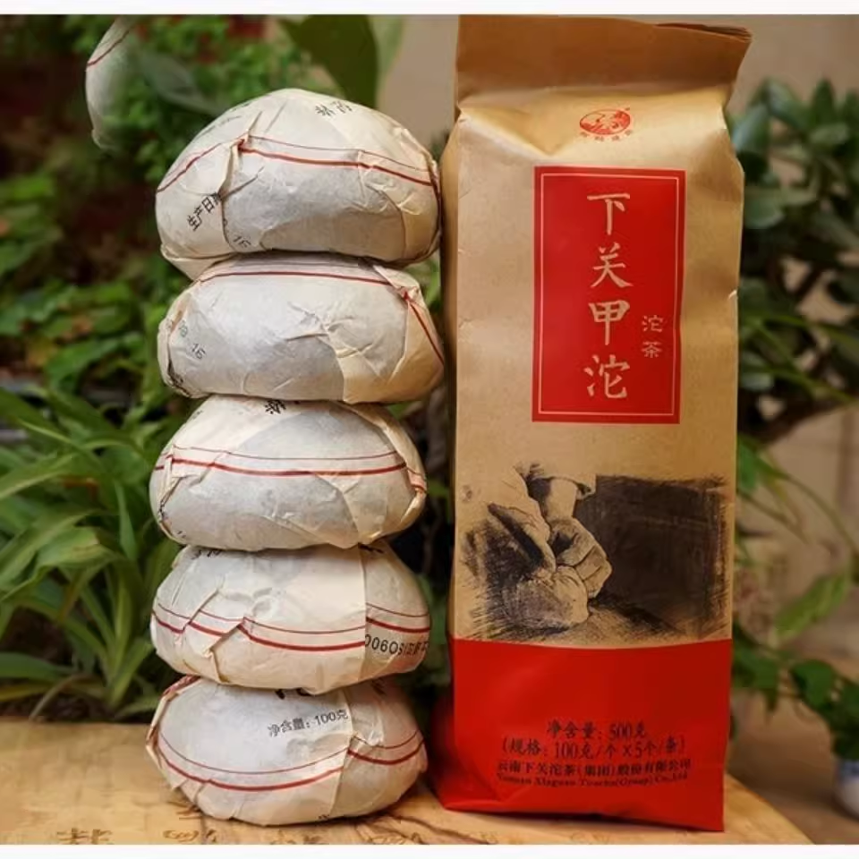 Jia Ji Tuo Cha * 2017 Yunnan Xiaguan Raw Pu'er Tea Jiaji Tuocha Puer Tea 500g