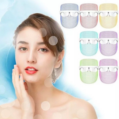 Mascara Led Facial 7 Funciones Treatment Rejuvenece para Arrugas Acne Envejecer