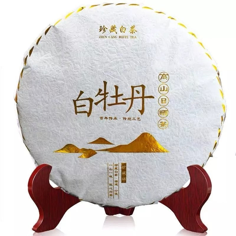 Fuding White Peony Tea White Tea Bai Mu Dan PAI MU TAN TEA Cake 300g