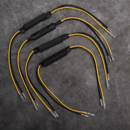 4Pcs 21W LED Load Resistor Decoder Motorcycle Turn Signal Indicator Light Lamp