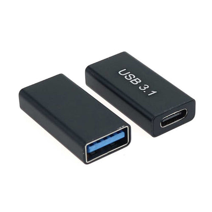 USB 3.0 Coupler Female to USB Type C Female Adapter Extender Converter A