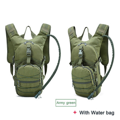 Tactical Backpack Water Bag Backpack Hiking Military Pouch Camping Daypack