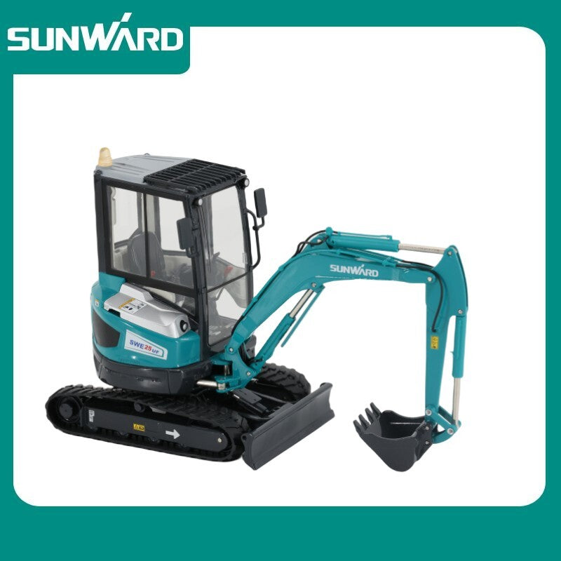 1:20 SUNWARD SWE25UF Mini-Sized Hydraulic Excavator Machine Diecast Model