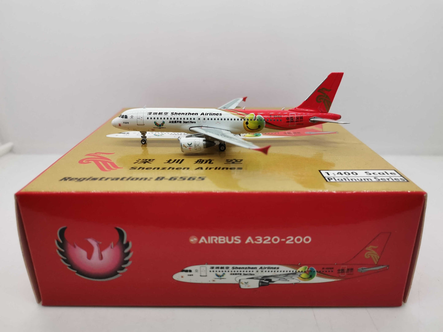 1:400 Phoenix Shenzhen Airlines AIRBUS A320-200 Airplane Diecast Aircraft Model