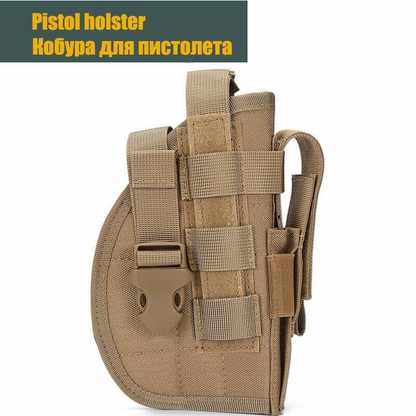 Tactical Belt Army Hunting Waist Support Waist Bag Carrier Adjustable SoftPadded