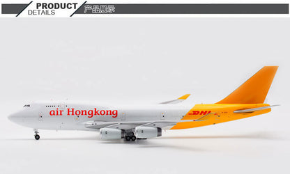 1:200 JC Wings Air Hong Kong BOEING B747-400BCF Airplane Diecast Aircraft Model