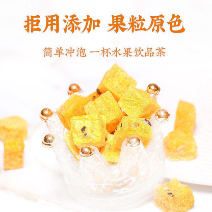 冻干百香果块 Freeze-dried Passion Fruit Canned Fruit Tea Vitamin C Supplement 50g*2