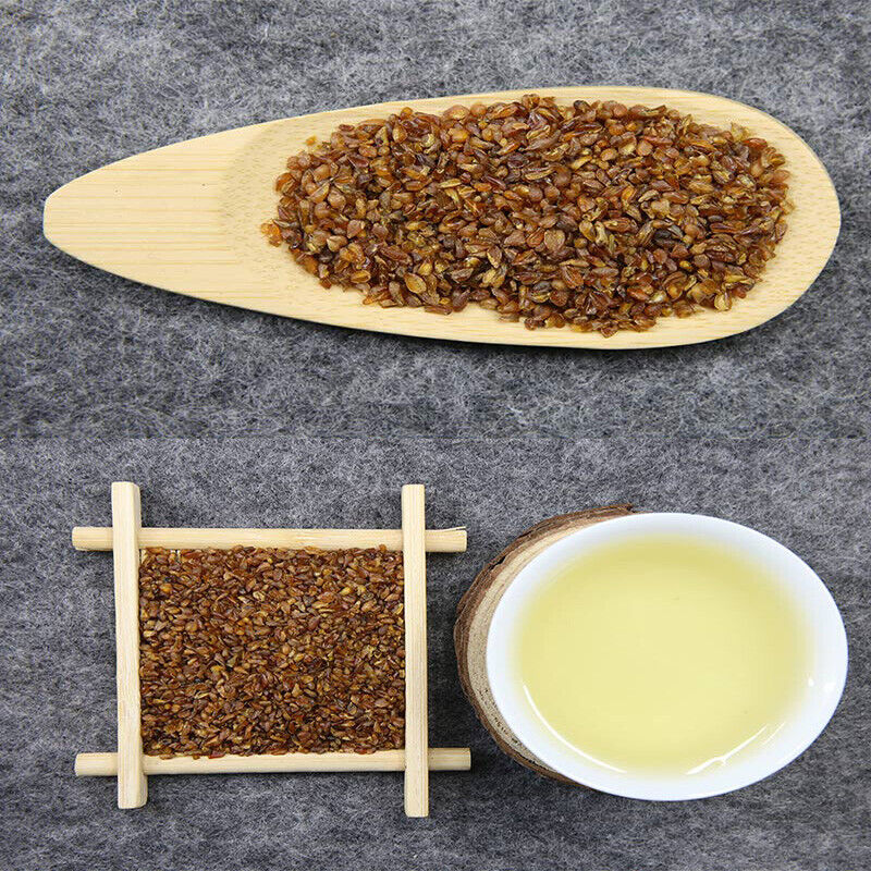 500g Fine Herbal Tea Black Tartary Buckwheat Tea Bitter Top Buckwheat Tea