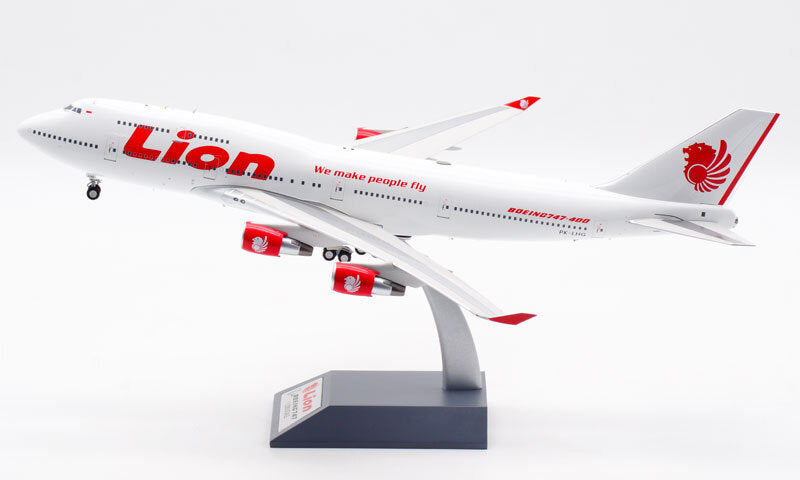 1:200 35CM InFlight Lion BOEING 747-400 Airplane Diecast Aircraft Plane Model