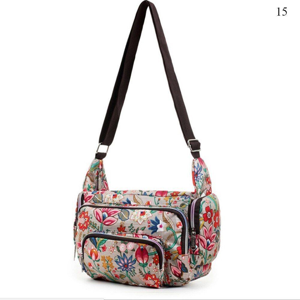 Messenger Crossbody Bag Summer Fashion Print Handbag Casual Bag 25*12*22 CM 1PC