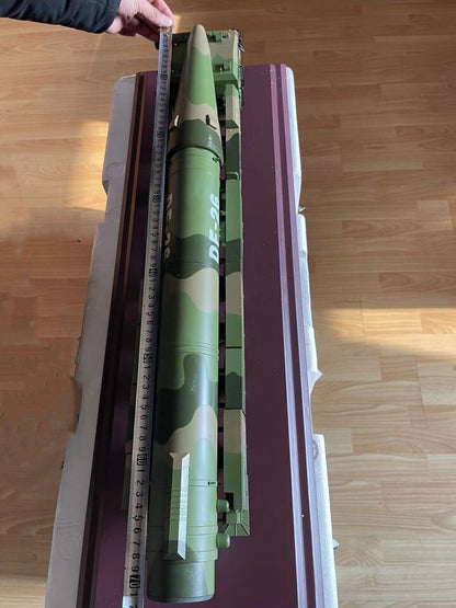 1:26 72CM DF-26 Medium-range Ballistic Missile Launcher Diecast Model