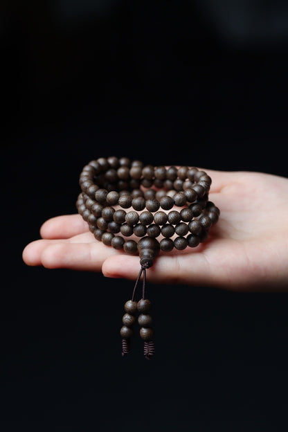 5mm Chinese Natural Eaglewood Handmade Exquisite Bracelets 31329